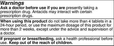 Warnings (Warnings Section)